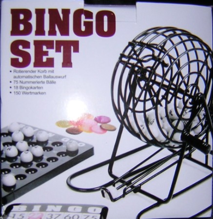 Mini Bingo-Korb, Thekenbingo, Bingokorb