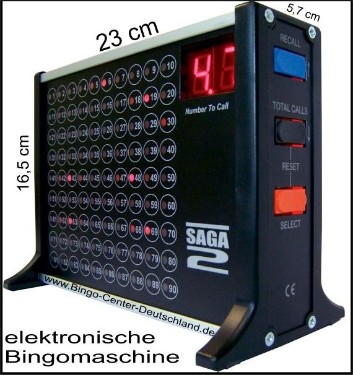 elektronische Bingomaschine, Saga 2
