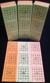 75er Bingospiel - Bingotickets